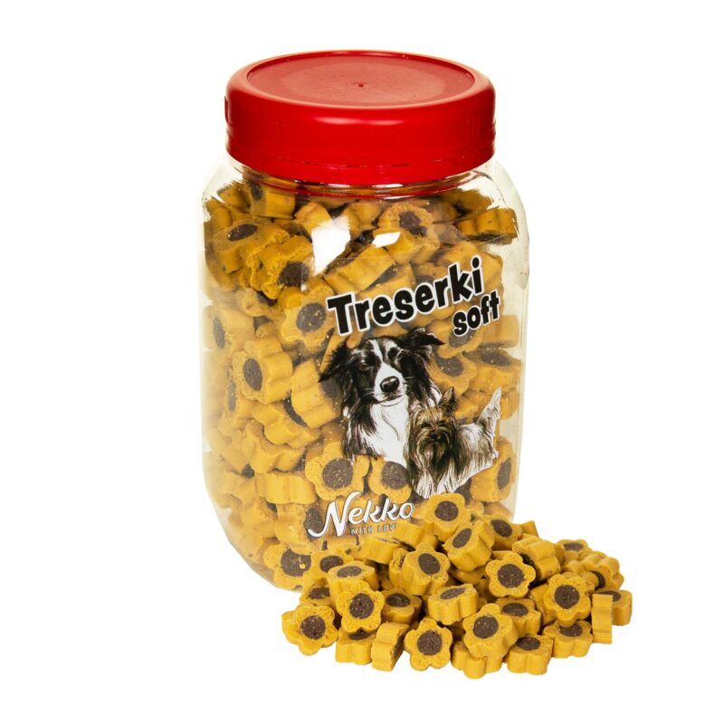 Treserki SOFT Kwiatki z dziczyzną