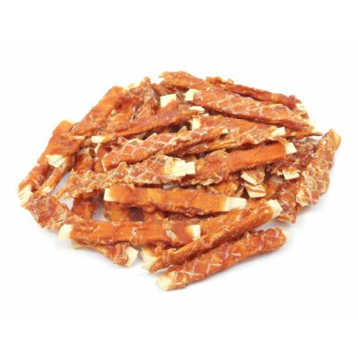 Przysmak NEKKO Paski mintaja owinięte kurczakiem 500g