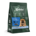 NEKKO karma sucha bezzbożowa szczeniak średnie/duże rasy bogata w indyka z łososiem - 2kg
