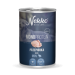 NEKKO MONOPROTEIN ADULT Przepiórka puszka 400g