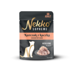 NEKKO SUPREME ADULT Kurczak z kaczką w bulionie  saszetka 70g