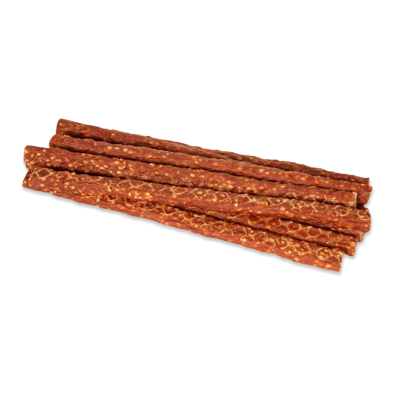 NEKKO Przysmak dla psa – Pałki z kaczką i ryżem miękkie 28cm 500g