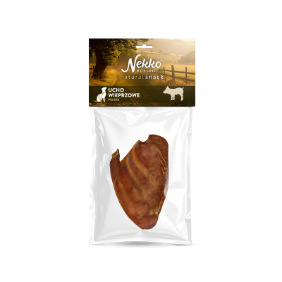 NEKKO NATURAL SNACK Ucho wieprzowe 1szt.
