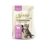 NEKKO DAILY KITTEN z jagnięciną w sosie saszetka 85g