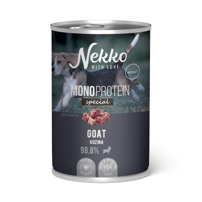 NEKKO MONOPROTEIN SPECIAL ADULT Kozina puszka 400g